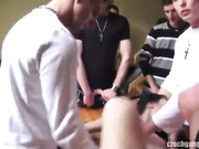 Czech Creampie Gangbang