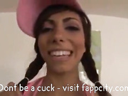 Teen ass fucked by huge cock