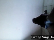 Slutty teen slut drops for you on cam
