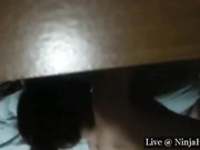 Amateur french girl gets jizzed on