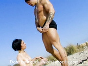 Fucking Outdoors & Swallowing Cum