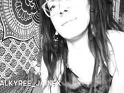 black and white