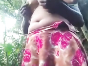 Desi sex in the woods