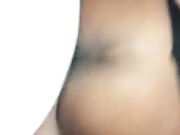 Quickie with wet black pussy