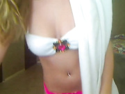 Bikini Strip Tease in Puerto Rico