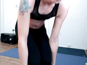 Hollihurricane - nice barefeet exercises