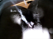 Creampie reinigende Toilette