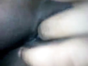 Fingering tight pussy
