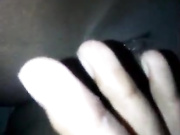 Fingering tight pussy