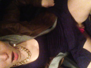 le_lea masturbates in her car