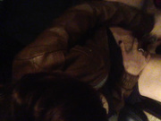 le_lea masturbates in her car