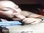 Random chick I picked up sucks my cock