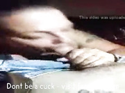 Random chick I picked up sucks my cock