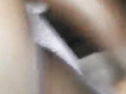 Chubby ebony girl fucked on cam