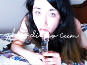 Glass Dildo Cum Preview