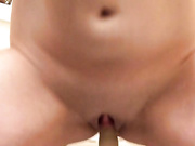 Quick dildo fuck