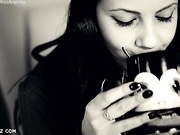Aracely B&W