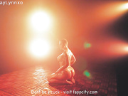 Time Lapse of Nude Oil Photoshoot