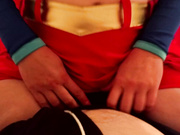 Supergirl blowjob