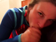 Supergirl blowjob