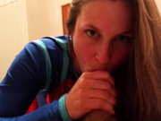 Supergirl blowjob