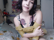 purple hair tease