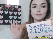Horny Amateur Sexy Babe Solo Pussy Masturbation Show