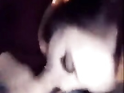 CUTE BABE SUCKING DICK UNDER THE TABLE AT DINNER