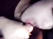CUTE BABE SUCKING DICK UNDER THE TABLE AT DINNER