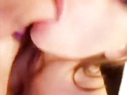 Allison Parker threesome blowjob snapchat
