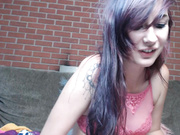 Milly17 double rubber dildos penetration hardcore