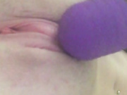 Amateur girl dildo