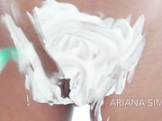 ariana simon - Pregnant Pussy Shaving