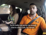 FakeDrivingSchool - Ava Austen Gets Cum-pensation