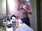 hidden cam teen bathroom