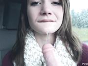 princessbambie - Rainy Day BJ at the Park