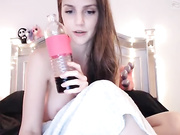 Katie webcam vid