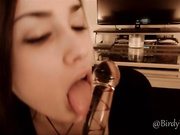 Birdylovesit POV Blowjob With My Favorite Toy