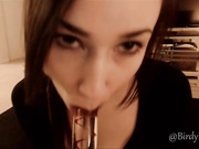 Birdylovesit POV Blowjob With My Favorite Toy