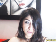 Horny Brunette Teases her Viewers Live On Cam