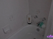 In the shower