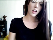 Cute college girl cam playing with herself