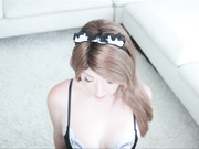 creamy french maid bribes and fucks you
