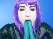 MiaRand-Raven Gets Fucked by Tentacles
