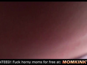 Horny mom wakes up son with a blowjob!!
