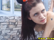 Campus Hottie Gets Drilled In Doggie Position