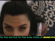 Stuck in the basement with bbw mommy!