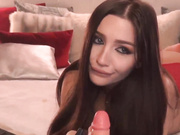 Busty Brunette Uses Sex Toys Live