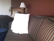 Cam show on couch in lingerie