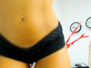 Panty tease strip twerk